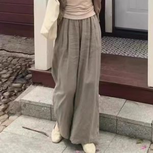 XUECAIQI | Korean Style Autumn Outfit Set Long Sleeve Cardigan Tank Top Loose Pants