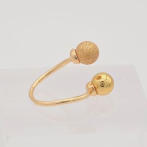 Hyl Jewelry 158J Cincin Titanium Wanita Emas Muda Anti Karat Asli Silver Emas Couple Dewasa Dan Luntur Logam Asesoris