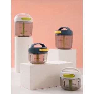 Elite Kitchen - Mini Garlic Masher Press Mincer Vegetable Chilli Meat Grinder Food Chopper Onion Slicer Pencincang Bawang
