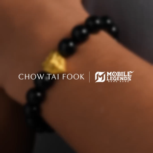 CHOW TAI FOOK 周大福 MLBB ALL STAR 999 Pure Gold Bracelet "神话” - R40144