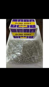 Aluminum Blind Rivets 500-700PCS Per Box Silver Blind Rivet for Assembling