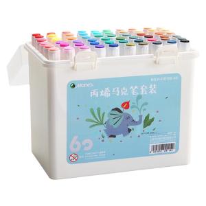 Marie’s | Double Head Opaque Stackable Soft Tip Water Washable Non-Toxic Acrylic Markers for Kids