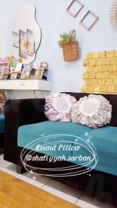 Sarung Bantal Bulat / Sarung Bantal Sofa Dekorasi Diameter 40 cm