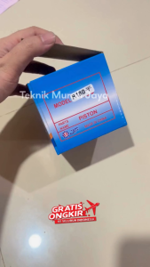 JF Piston Diesel R180 8 HP 8PK Datar FLAT Gepeng Polos Seker Seher Deksel Disel Jiang Fa Dong Hai Dong Feng Genset Industri Pertanian Molen Pengaduk Semen Perahu Kapal Laut