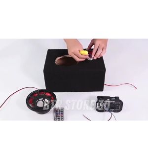 COD TaffSTUDIO Amplifier Bluetooth Subwoofer Full Bass Mini USB Subwoofer DC 12-24V - D30