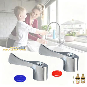 1/4 Turn Use Basin Sink Tap Reviver Faucet Handle Replacement Lever Heads Conversion Kit For Kitchen Faucet Accessories