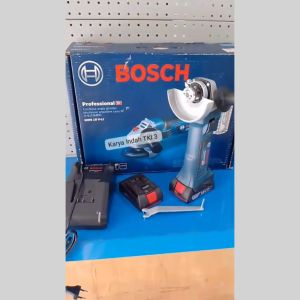 Bosch GWS18V-Li GWS 18V Mesin Selep Gurinda Tangan Baterai Cordless GWS 18V-Li - 2 Baterai Slepan Baterai Bosch Cordless
