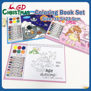 Painting Crayon Set Painting Book Toys For Kids Educational Early Education Toys