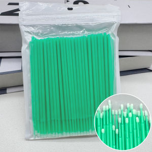 100PCS Crystal Micro Brush Disposable Lashes Removing Swab Mascara Wands Applicator Eyelash Extension Brushes Makeup Tools C501