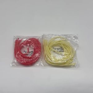 MNFT 12 Chiếc Ống Cao Su Mồi Có Dây Co Giãn Giun Đỏ FishBait Phụ Kiện Đường Kính 1.2Cm Chiều Dài 30Cm Dành Cho Câu Cá