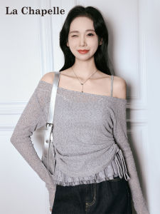 La Chapelle | Chic and Alluring Off-Shoulder Thin Summer T-shirt