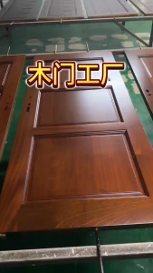 Eco Friendly Wooden Door Environmental Protection Interior Door For Home Bedroom wood door