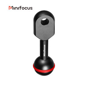 1\" Ball to YS Head Clip Diving Flashlight Clamp Joint Adapter Ball Arm Mount for Camera Underwater Video Light Lighting System
