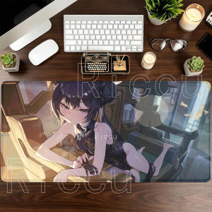 Blue Archive Ryuuge Kisaki Kawaii Mousepad Large Non-slip HD Printing Office Mouse Pad PC Keyboard Anime Girl Overlocks Desk Mat