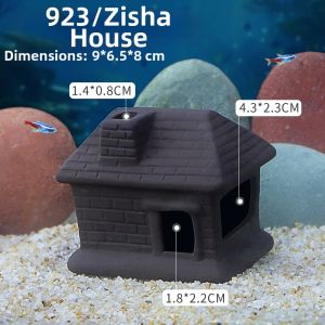 CHONGXIAOSHUAI | Shelter for Fish & Shrimp Reproduction Ceramic Decoration
