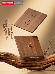 BaldeVance | Retro Wooden Brass Lever Switch 86 Type
