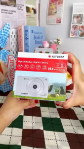 【KiTBEEZ KF-2】56MP CCD Camera Student CCD card digital camera AF autofocus 2.8 inch ultra HD display 56 million pixels kitbeez 4k