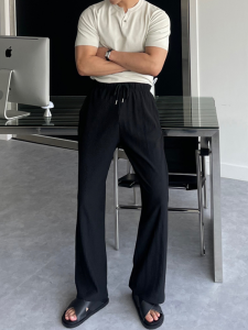 DAVID&ME | Cool and Breathable Wide Leg Trousers