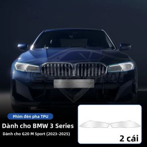 BMW G20 M Sport 2020-2025 TPU Phim Bảo Vệ Đèn Pha Ô Tô Cắt Sẵn Miếng Dán Thân Xe Phụ Kiện Sơn Trong Suốt