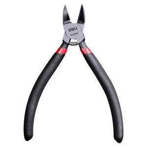deli | High Hardness Industrial Electrician Oblique Mouth Pliers