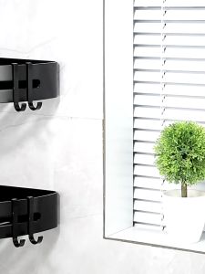 【Ready Stock】Bathroom Shelf Toilet Rack Accessories Bathroom Shelf Corner Shelve Kitchen Wall Rak Bilik Mandi 浴室置物架 三角架 厕所架子
