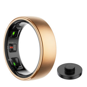 Smart Ring R10 Gesture Control Heart Rate Body Temperature Blood Oxygen Sleep Monitor 5ATM Waterproof Multi Sport Smart Ring