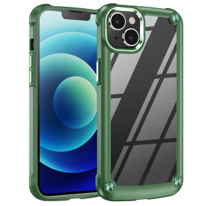 Luxury Slim Shockproof Bumper Armor Case For iPhone 16 pro max case iPhone 15 pro max iPhone 15pro 15plus iPhone13 pro max iPhone14 iPhone 14 Plus iPhone Pro Max iPhone 14Pro 14Plus 14Pro max iPhone 14 highly clear Transparent back Case