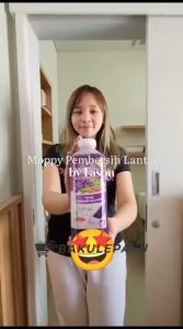 Pembersih Lantai Sabun Pel Organik Lavender Sereh Fason Moppy 900ml BONUS 10% 990ml 990 ml 900