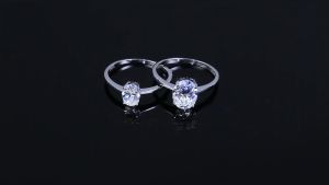 JewelryPalace Moissanite GRA D Color 1ct 2ct Oval S925 Sterling Silver Solitaire Wedding Engagement Ring for Woman