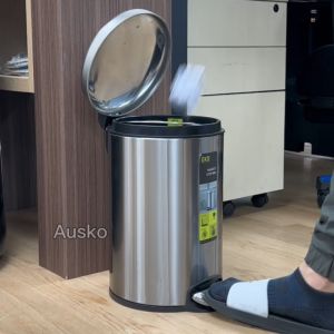EKO Dustbin | MAGGEY | EK9213 | 8L 12L | Step Pedal Bin | Waste Bin | Soft Closing | Trash Bin