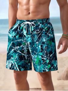 Bandai | 2026 Fashion New Hip Hop Cool Beach Vacation Pattern 3D Printed Mens and Womens Casual Loose Breathable Large Shorts