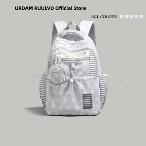 URCDN RDALVO | Polka Dot School Backpack Large Capacity Commuter Bag