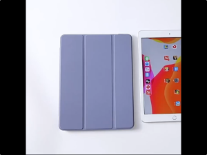 SoftCase For Samsung Galaxy Tab A7 Lite/A9/A9+/S9/S7/S8 Flip Smart Case With Auto Lock Magnetic Casing Matte Transparent Back