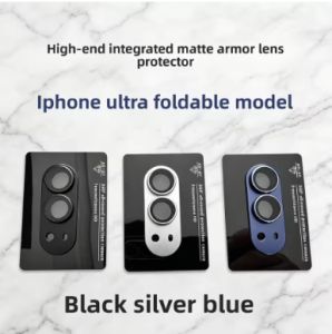 2026 New Style Tempered Glass Lens Screen Protector For IPhone Duo Ultra 5G Metal Camera Protective Film