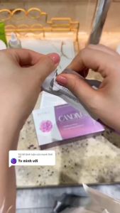 Dung Dịch Vệ Sinh Phụ Nữ CANDIMA Thehigh Dạng gel ho trợ Làm Sạch Khử Mùi  Dịu Ngứa Hộp 8 gói