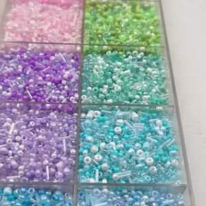 Mixed Glass Seed 10g Beads Loose Spacer Beads For Jewelry Making Supplies Necklaces Bracelets DIY Findings Accessories