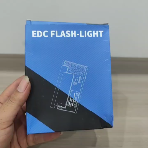 Đèn Pin EDC Đa Năng KB 01 Tích Hợp 5 Nhân Led Trang Bị Pin 21700 Có Nam Châm Đa Năng Tiện Lợi