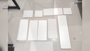 Oxihom F3003-L 150x30cm Lemari Buku Lemari Sepatu Lemari Kayu Pajangan Lipat Sudut
