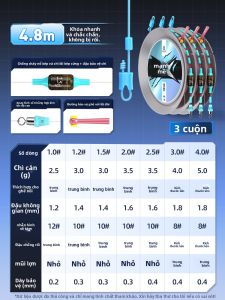 YUZHIYUAN | Dây Câu Cá Chất Lượng Cao Nhập Khẩu Mạnh Không Nút