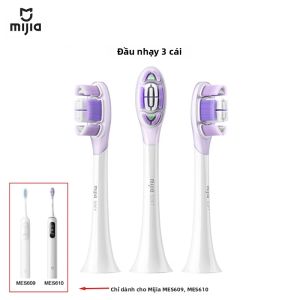 Xiaomi | Đầu Bàn Chải Thay Thế Cho Bàn Chải Đánh Răng XIAOMI Mijia Sonic Silicone Hấp Thụ Sốc Cho Nướu Nhạy Cảm Tương Thích Với MES609/610/611/613