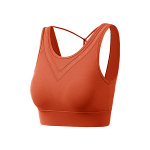High-intensity sports bra for women one-piece design fixed back yoga underwear reduces underarm fat running fitness vest shockproof