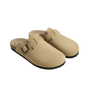 PUXI | Retro Buckle Women Slippers Soft Sole