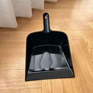 Japanese Import Black Plastic Dustpan Small Bucket