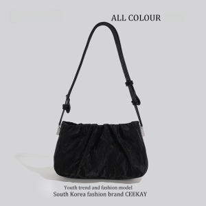 Ceekay Original Cloud Pattern Underarm Bag for Women High-End Microfiber Synthetic Leather Shoulder Crossbody Bag Casual Style
