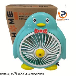 welhome Kipas angin meja / karakter 10 inch / Kipas Meja / Kipas Karakter / WH-201P kipas karakter Welhome Pingguin / Kado Pernikahan
