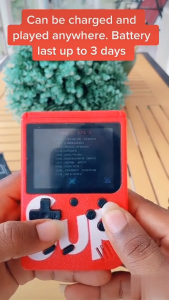 Mr.Toys88 | 400 Games Brand Retro Mini Gameboy Game Console Emulator Built-In | mario game