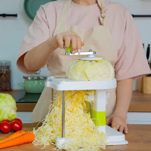 Cabbage Slicer Kitchen Gadgets Stainless Steel Veggie Spiralizer Spiral Slicer Pasta Spaghetti Maker Cabbage Shredder JT569