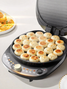 Midea | Double-Sided Heating Electric Crepe Maker Deep and Large Waffle Maker