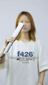 Megahome Hair Straightner Iron Original LCD Display Professional Wide Iron Straight Hair Wand Curling Wand Styling Tool