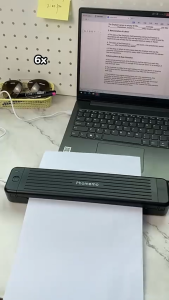 【SG】 Wireless Portable Travel Printer 300DPI Inkless Printer PSLE Print Normal / Thermal Paper Sizes